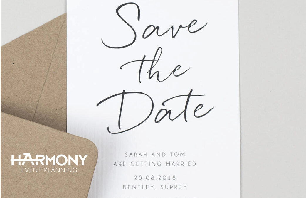 Why is important send a save-the-date card?